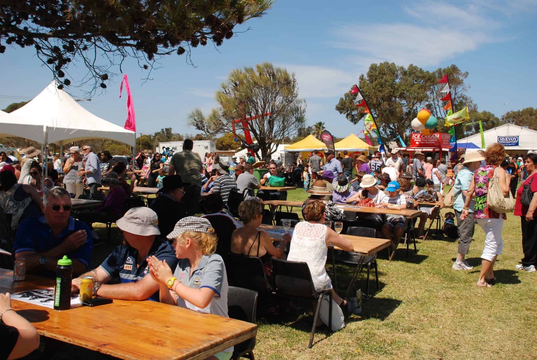 Ceduna Oysterfest visitors